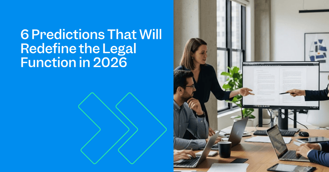 6 predictions that will redefine the Legal function in 2026