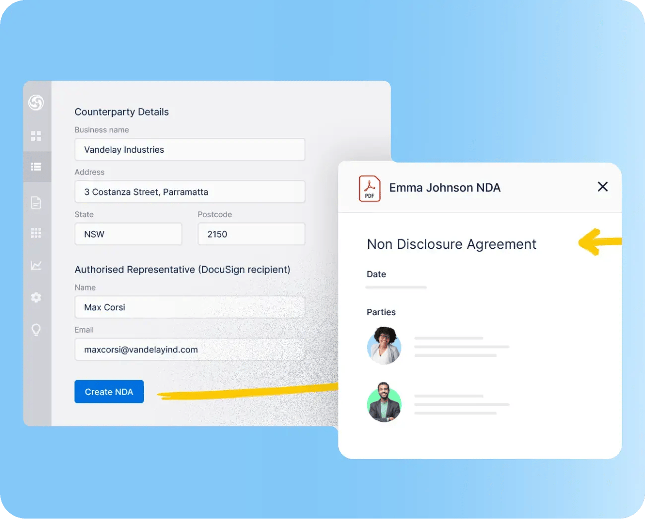 Streamlined Contracts