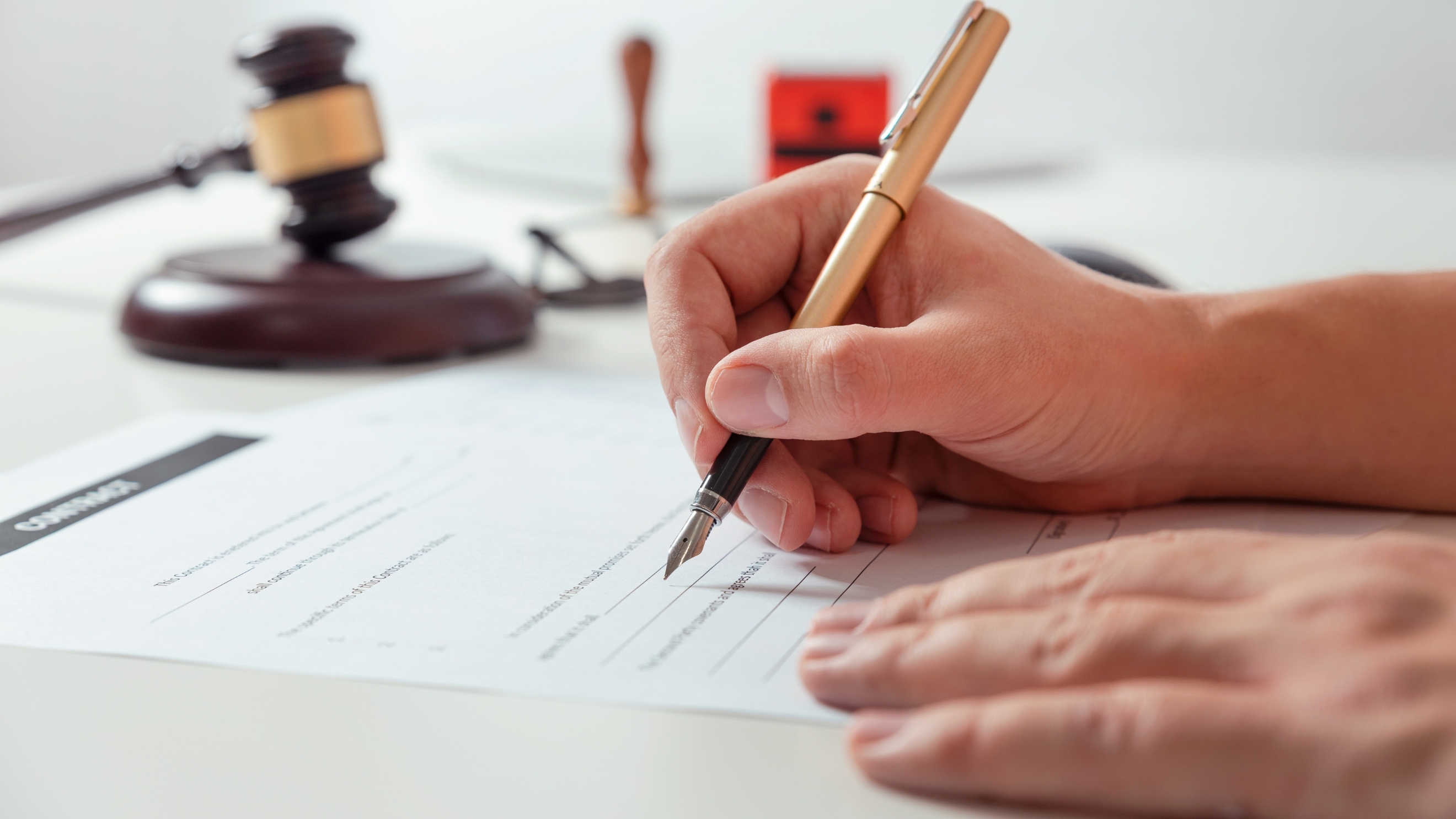 Man reviewing the contract management processes with Plexus