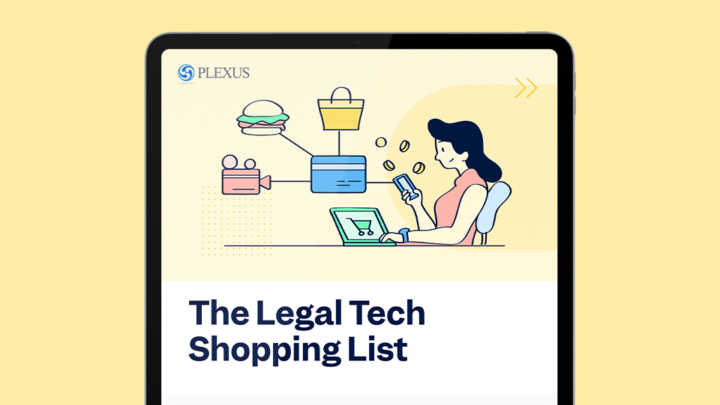 Legal tech shopping list