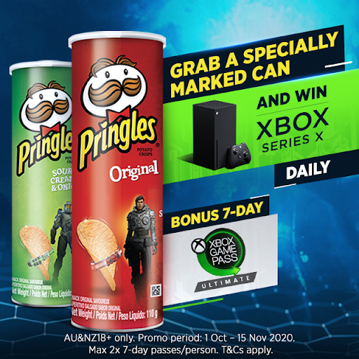 Pringles xbox promo